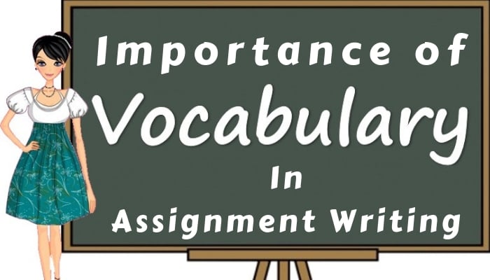 Vocabulary Tips for Assignments